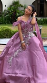 Heavy fancy gown