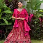 Heavy Embroidery work lehnga with blouse