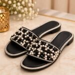 Bridal Flat Sandals - Image 2